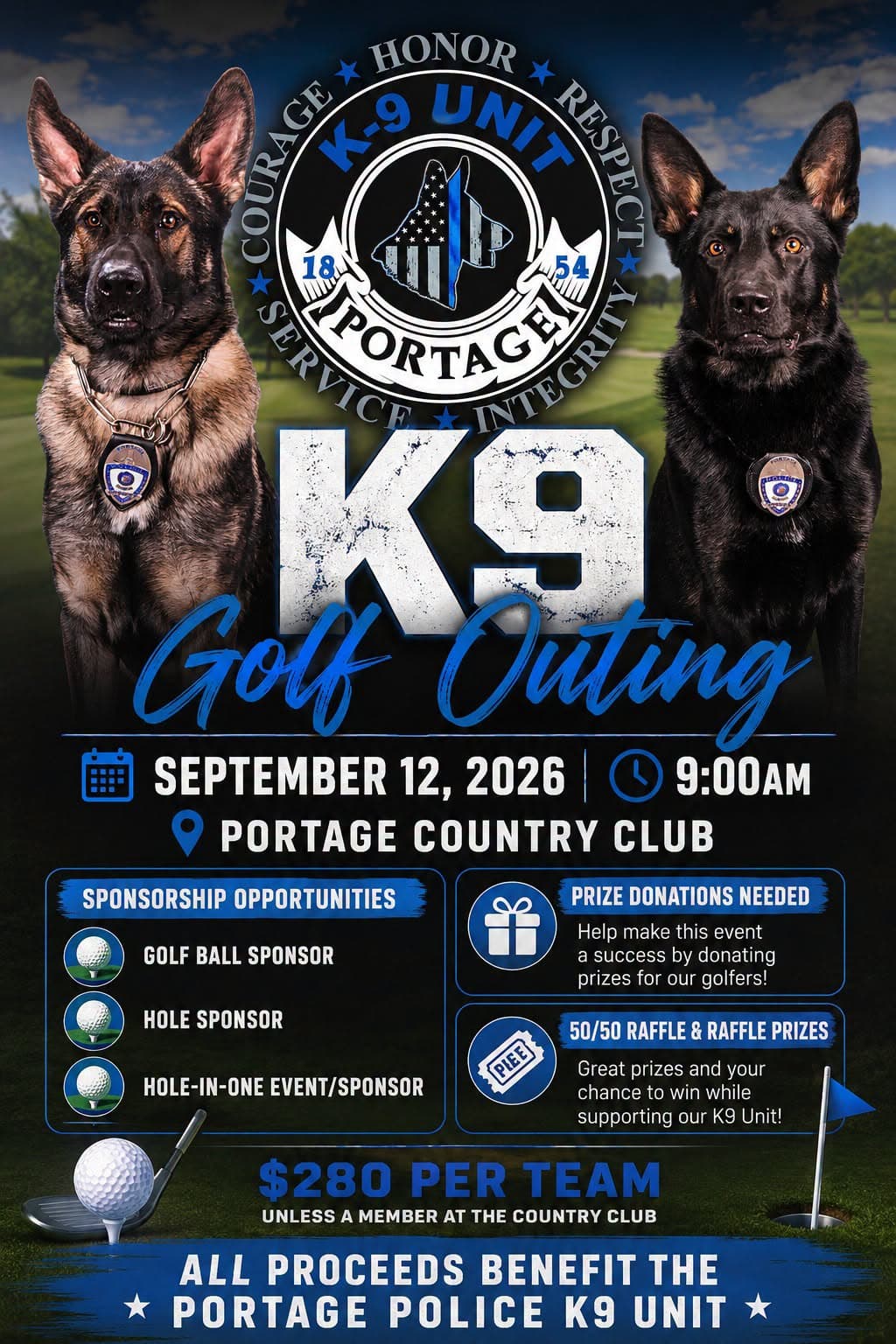 Portage Police Department Golf Outing