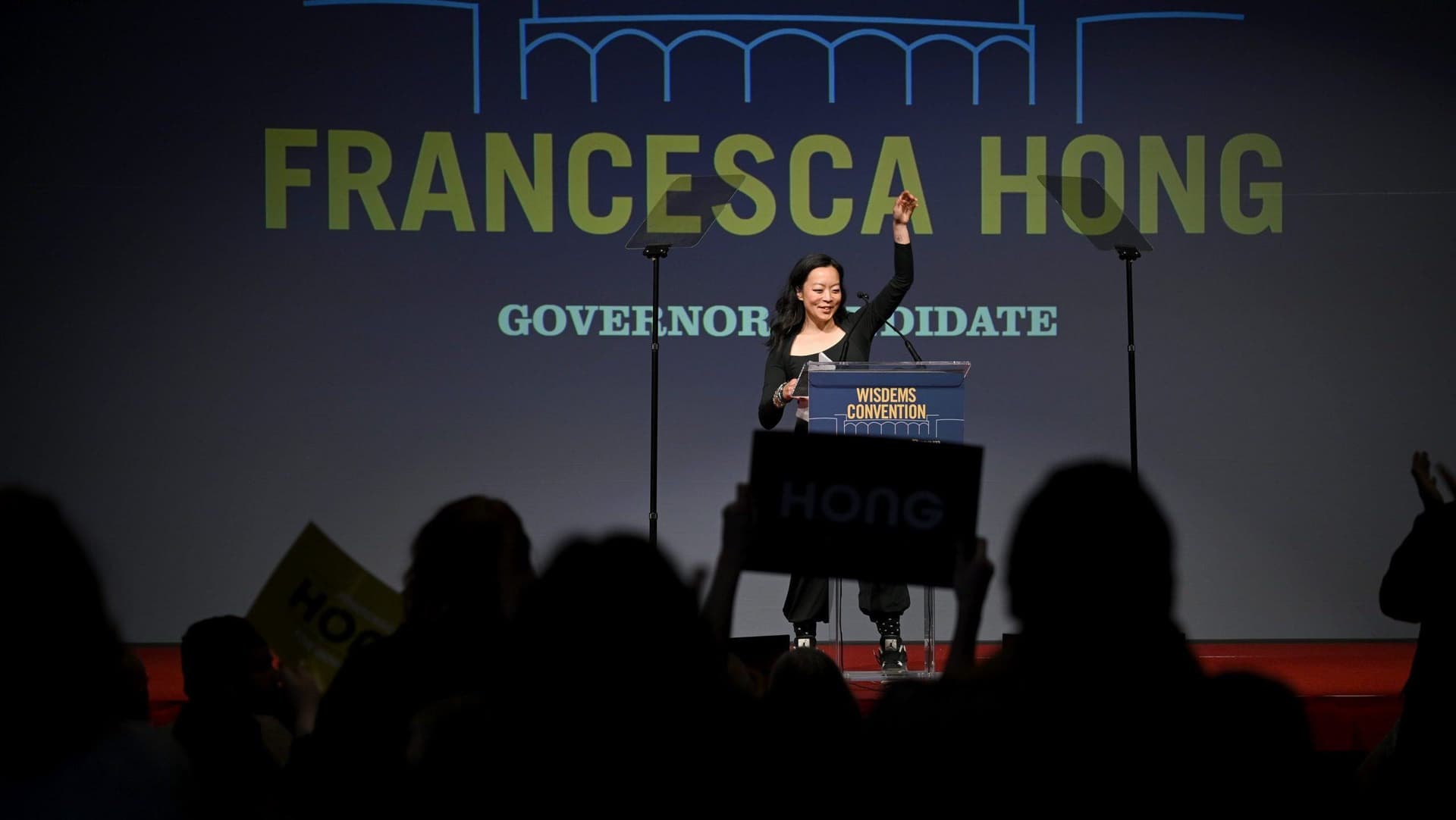 Francesca Hong says fundraising shows she has the people-powered campaign