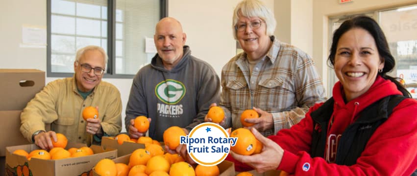 Ripon Rotary Fruit Sale