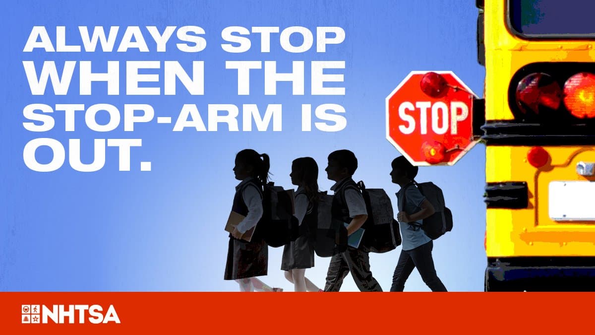 October 21-25 is School Bus Safety Week