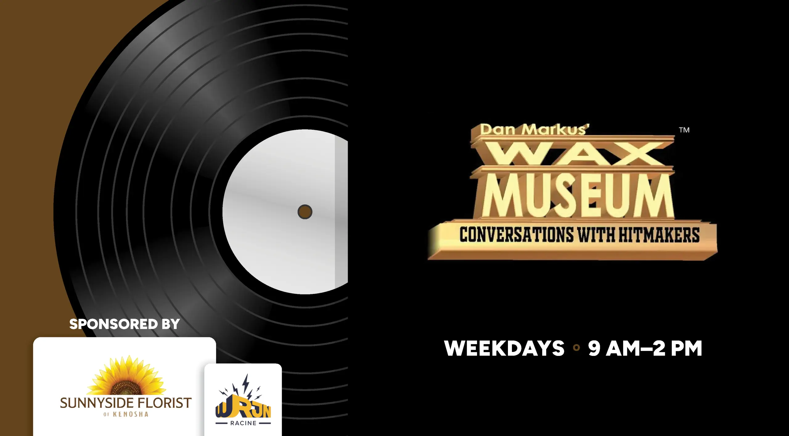 Dan Markus Wax Museum w/ sponsor