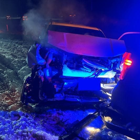 Waupaca County Deputy's Squad Hit During Accident Response