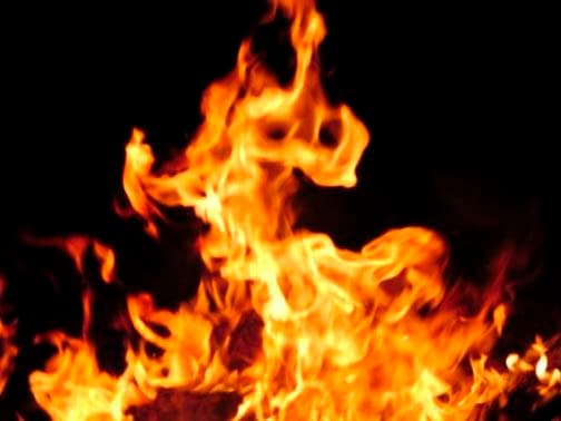 Marshland Fire in Waushara County