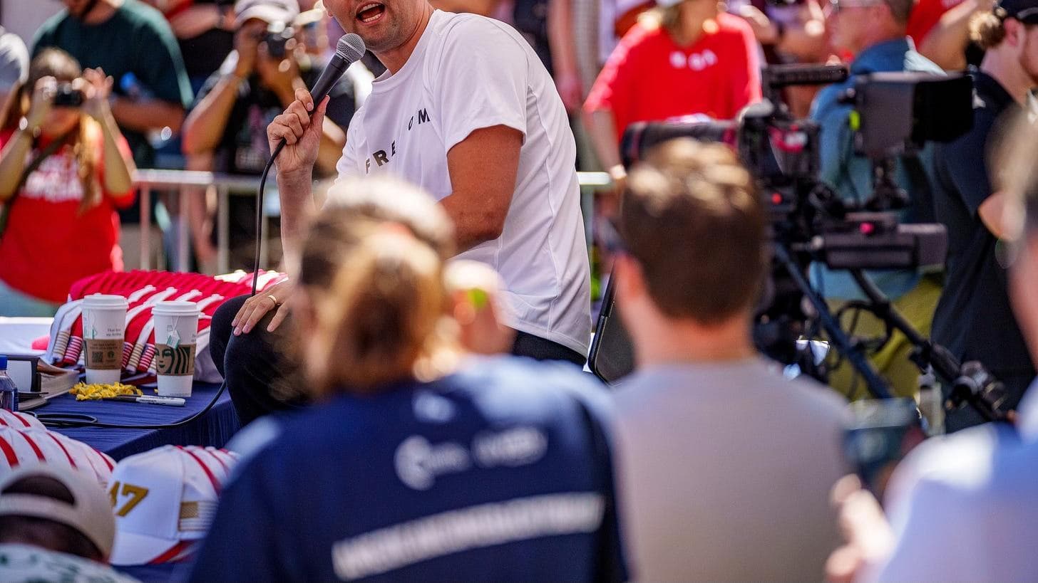Running again, during the collapse