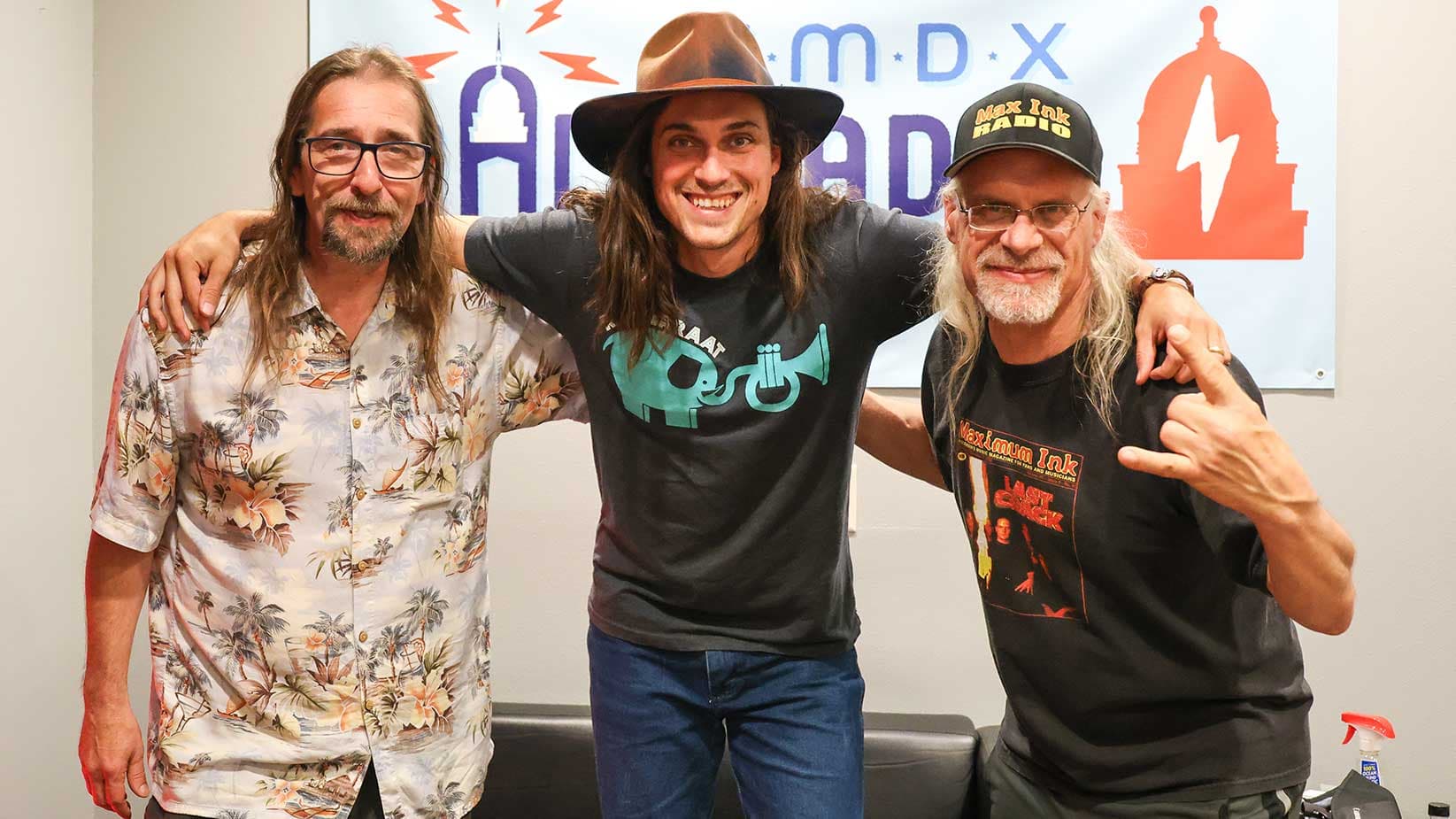 Eddy Birth Shares a Bite of His Tin Sandwich with Rökker and Jimmy K