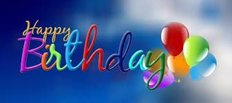 Birthday and anniversary list!