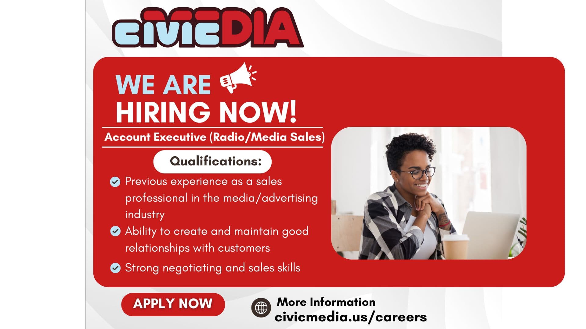 We Are Hiring!