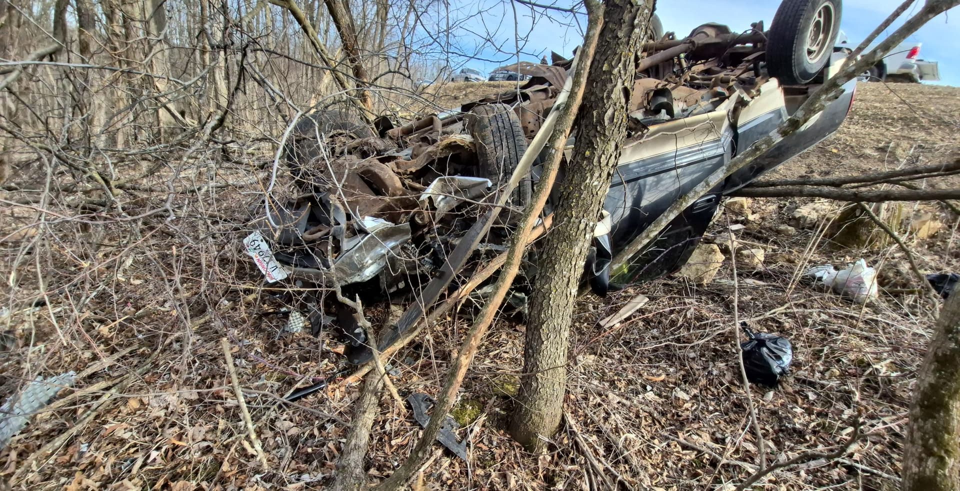 A Crash Leaves One Injured