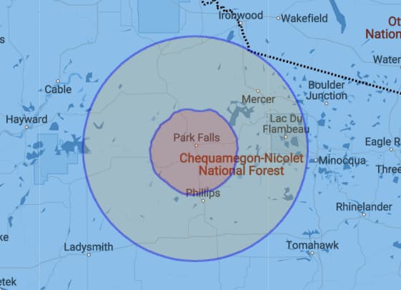 WPFP Coverage Map