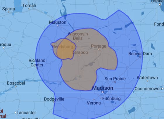 WRPQ Coverage Map