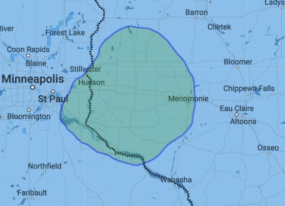 WSCM Coverage Map