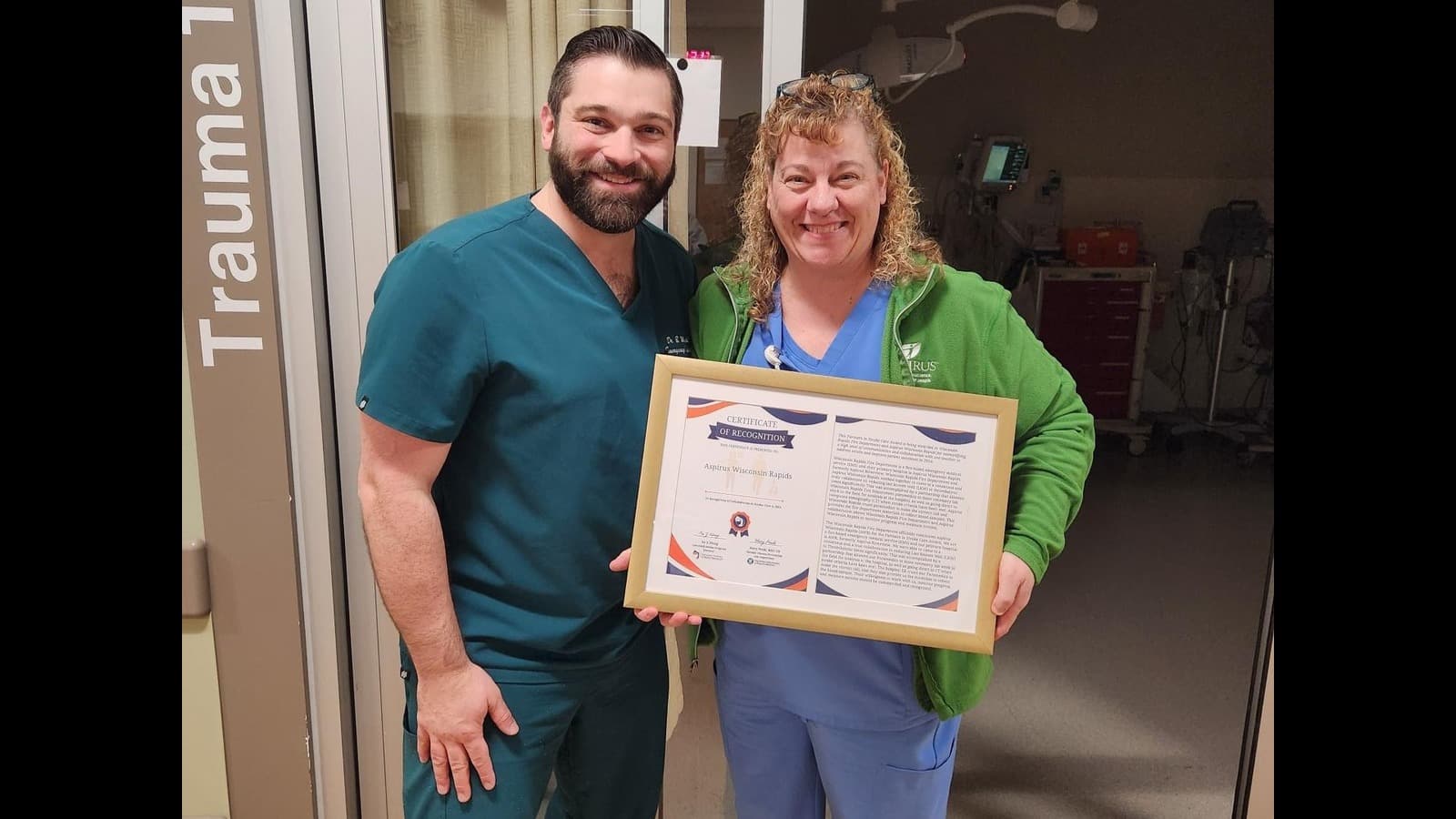 Wisconsin Rapids Aspirus Recognized for Excellence in Stroke Care