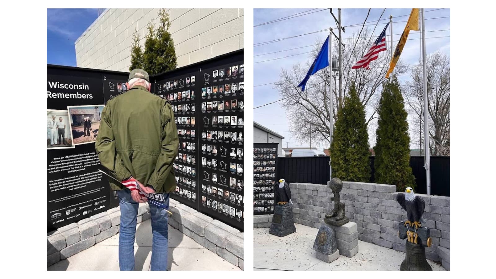 Wisconsin Vietnam Veterans Wall dedicated in Appleton