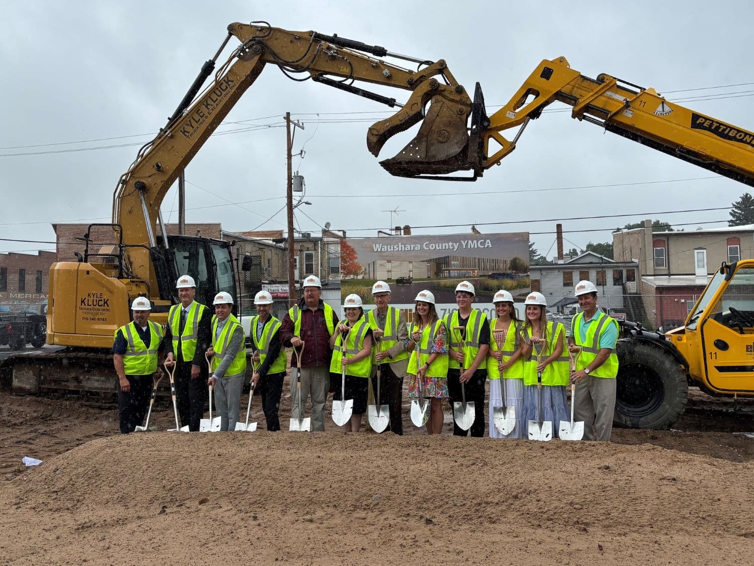 Ground Broken for Waushara Community YMCA