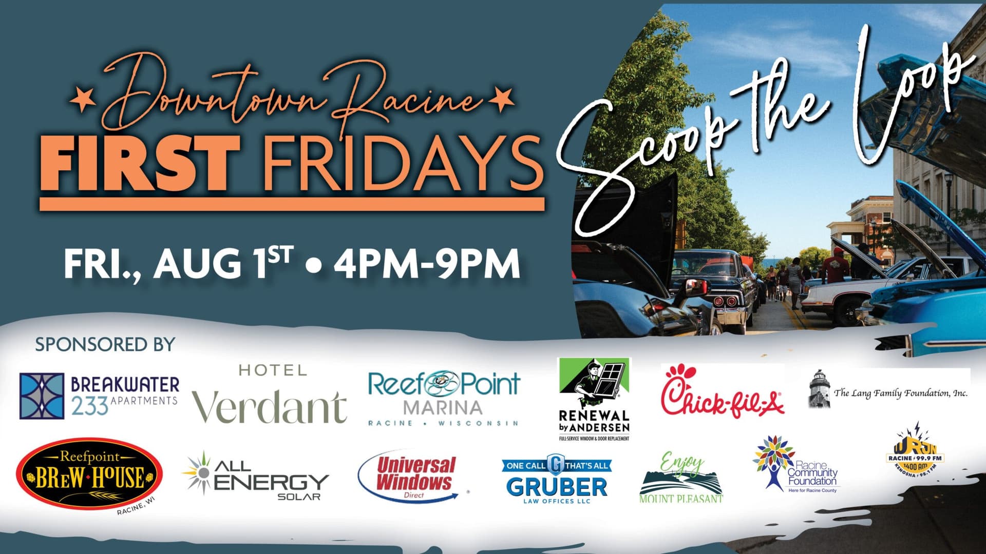 WRJN Hits First Fridays for Scoop the Loop