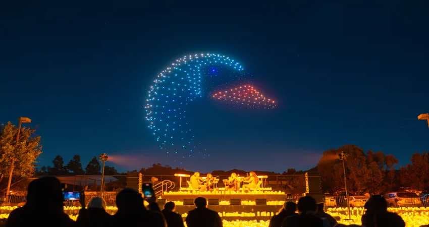 Drones, Music and Candlelight to Light Up Milwaukee’s Veterans Park