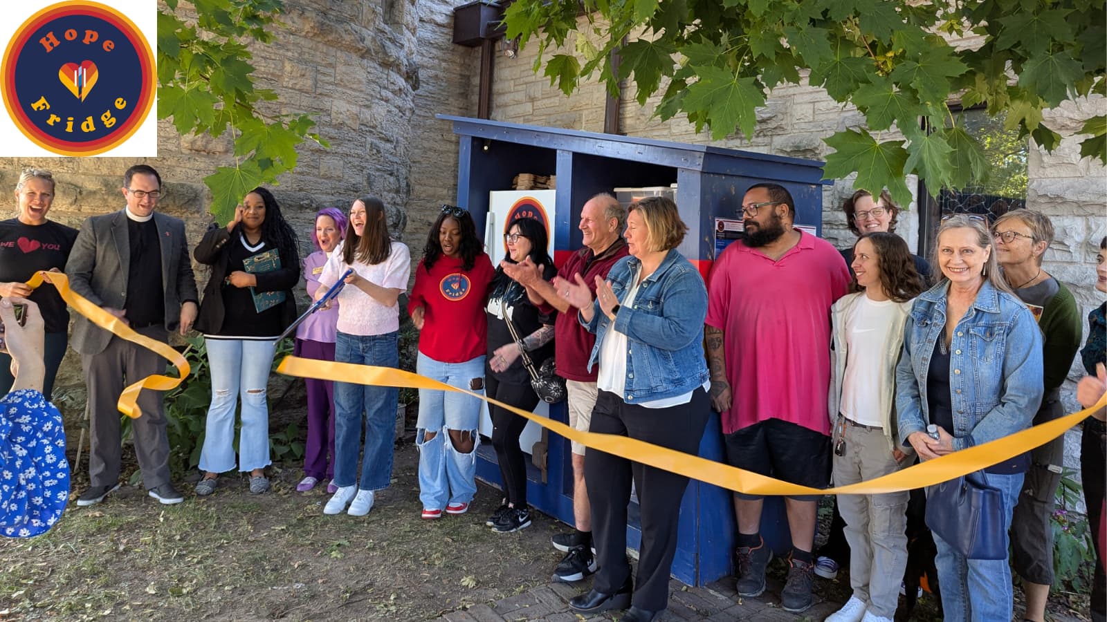 Hope Fridge reopens in Oshkosh