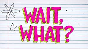 Wait, what happened this week?