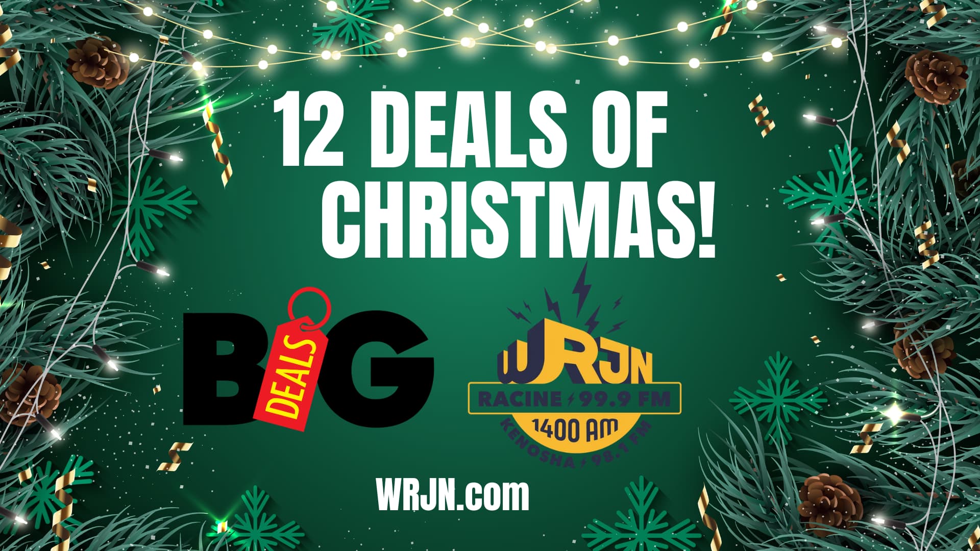 WRJN’s 12 Deals Of Christmas!