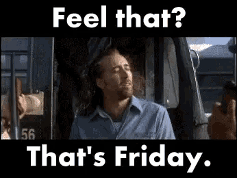 It’s Friday!!