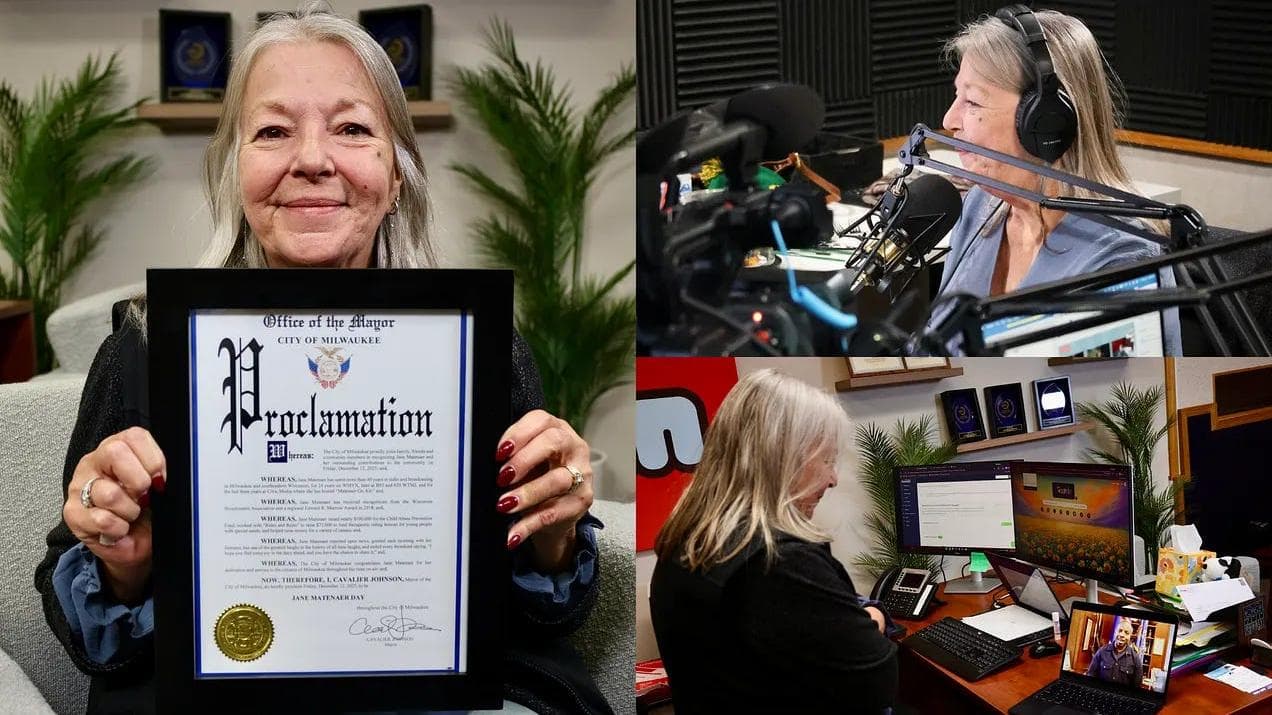 Watch and listen to Jane Matenaer’s final show hosting “Matenaer On Air”