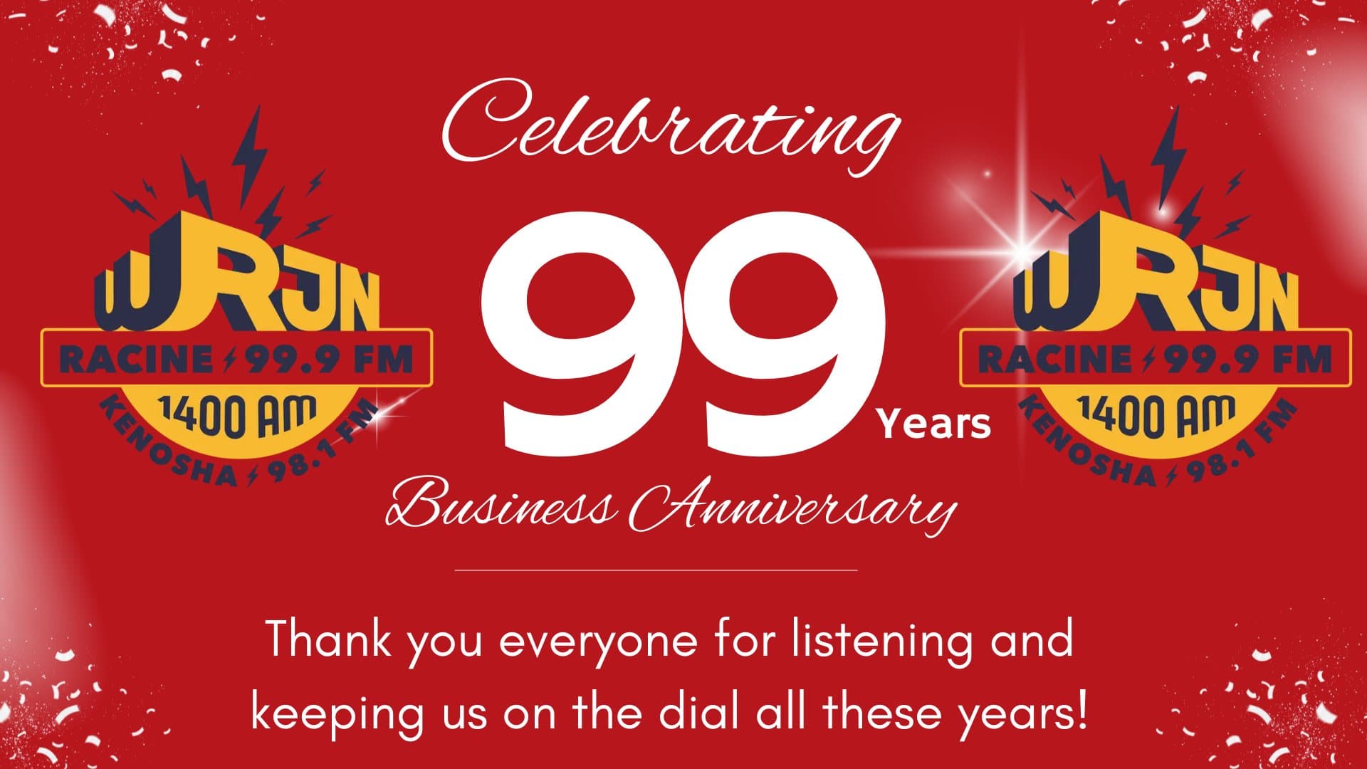 WRJN Turns 99