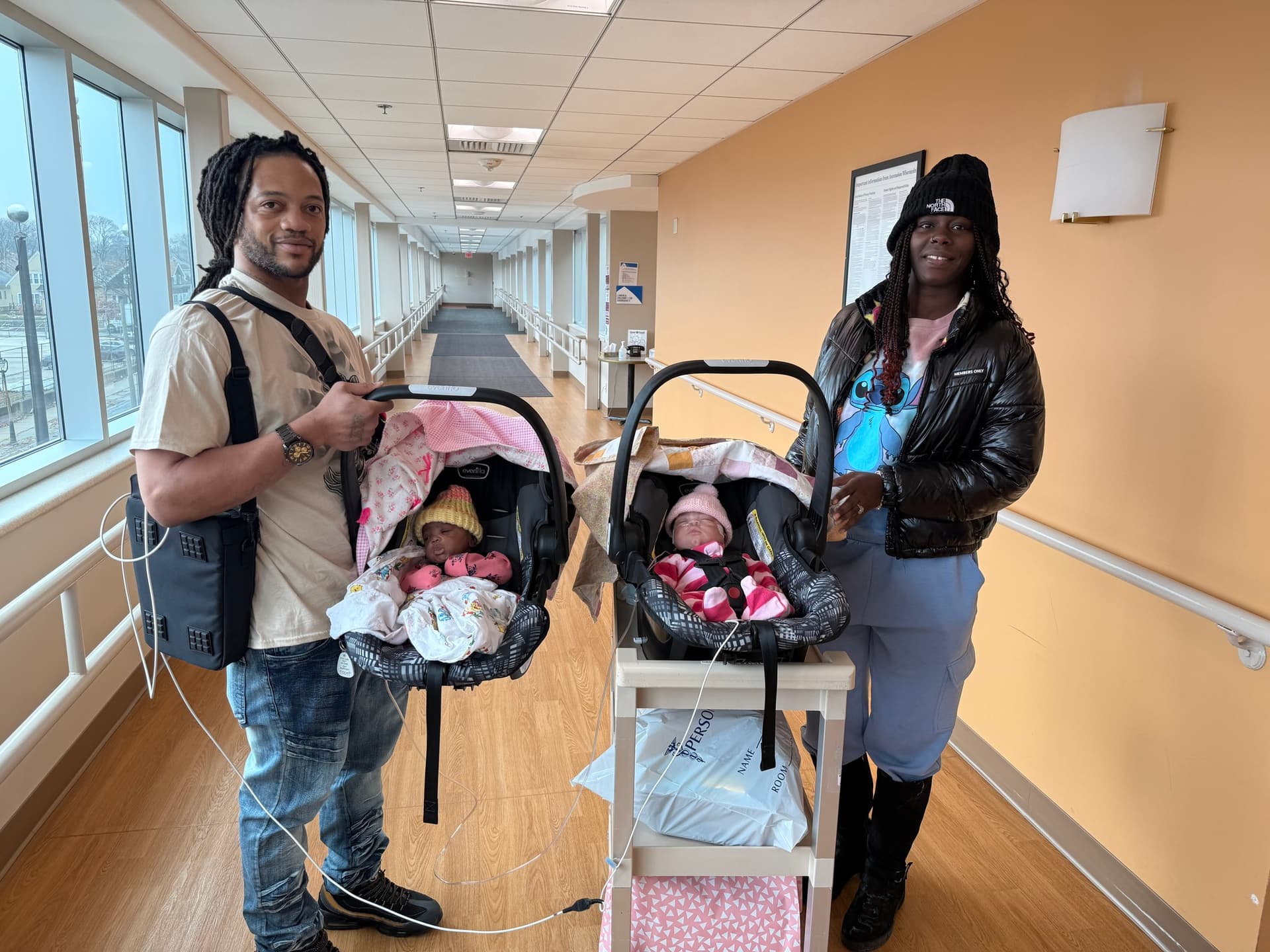 Twin Girls born at 22 weeks at Ascension St. Joseph Beat the Odds