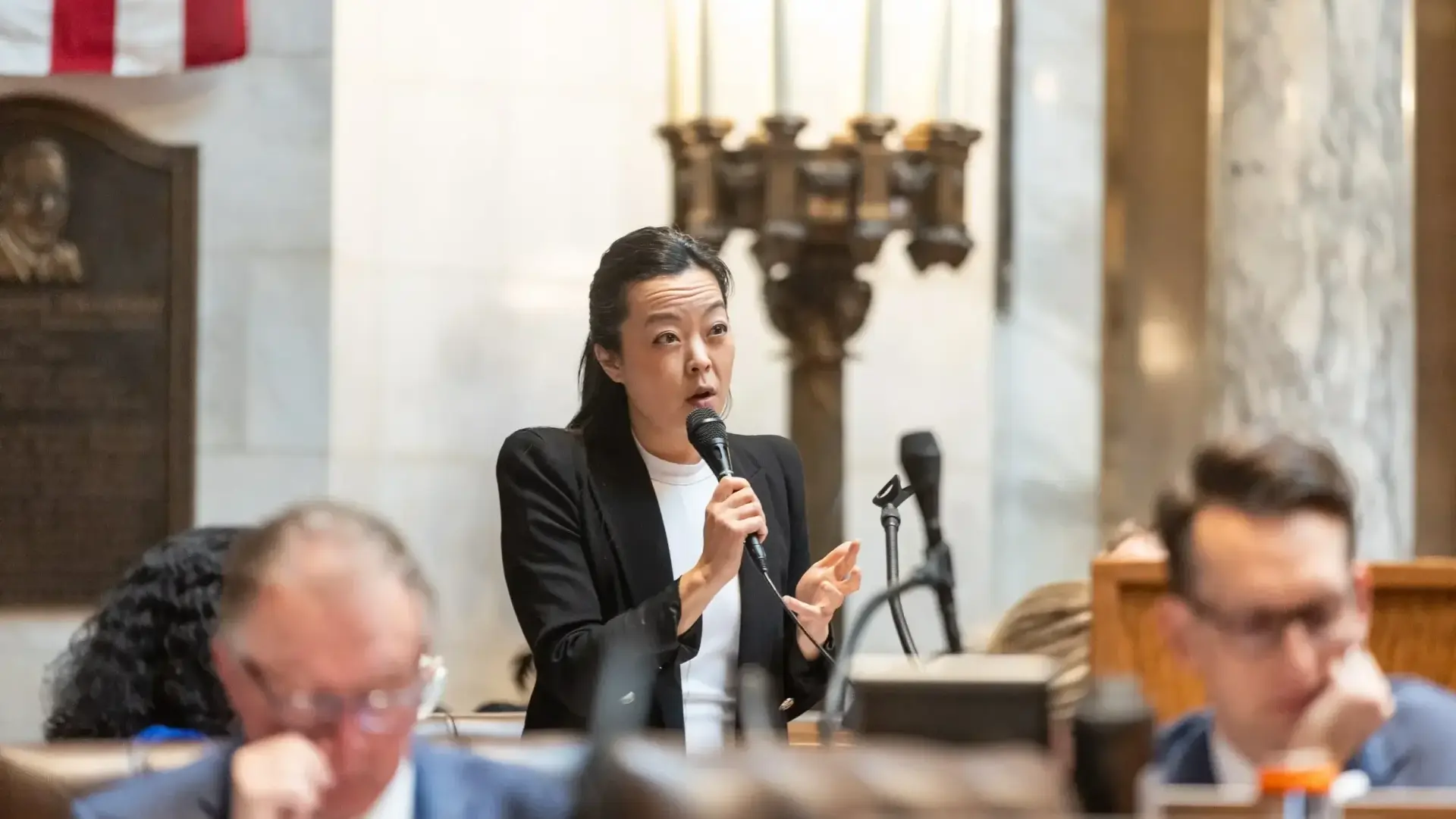 Francesca Hong, leftist candidate for Wisconsin governor, called 911 on anti-Israeli protester in 2023, report says