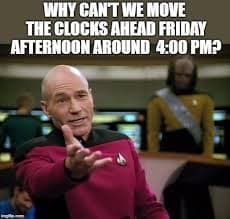 Move those clocks! (and other stuff)