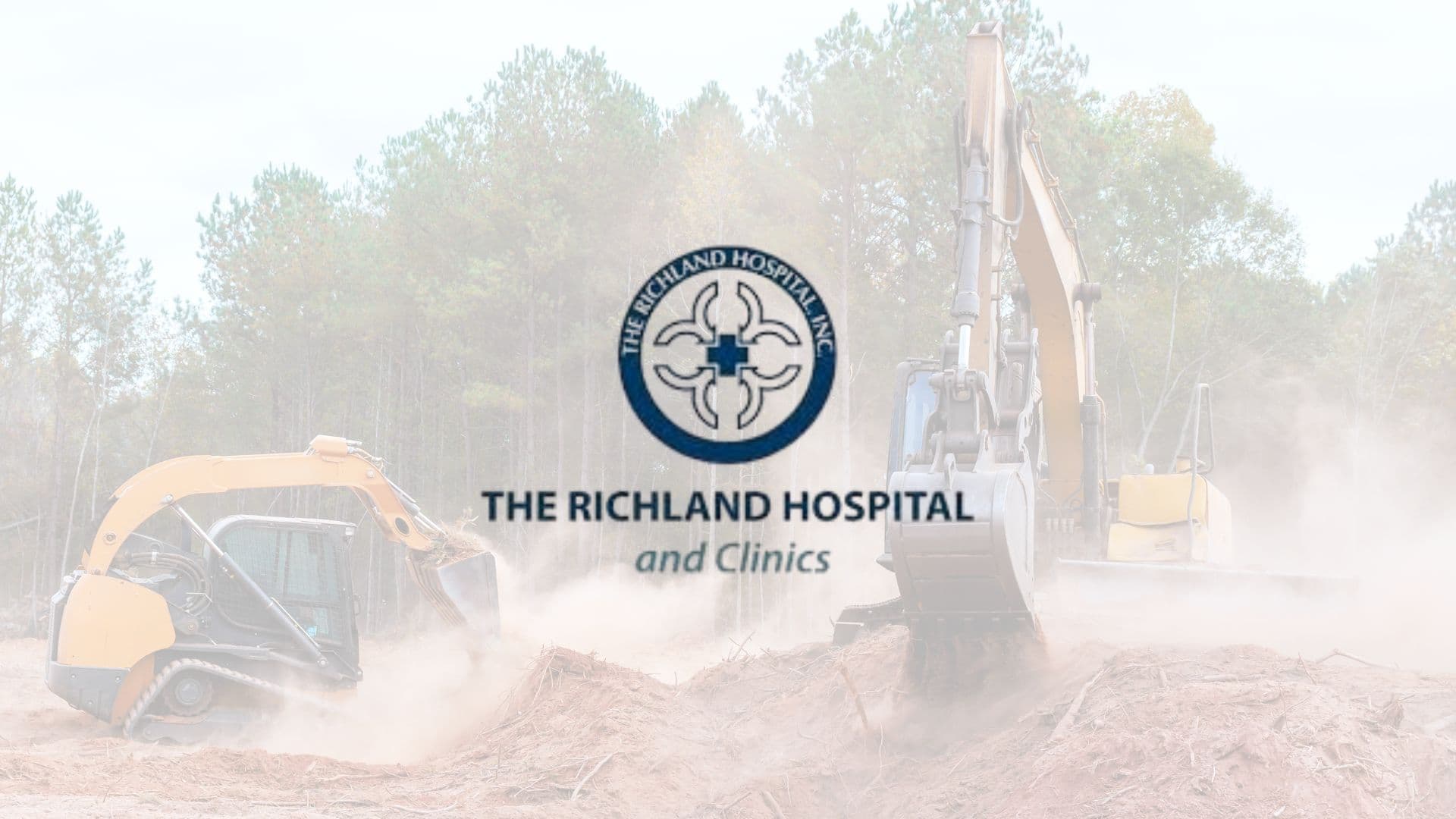 Site work has resumed at the future location of The Richland Hospital and Clinics