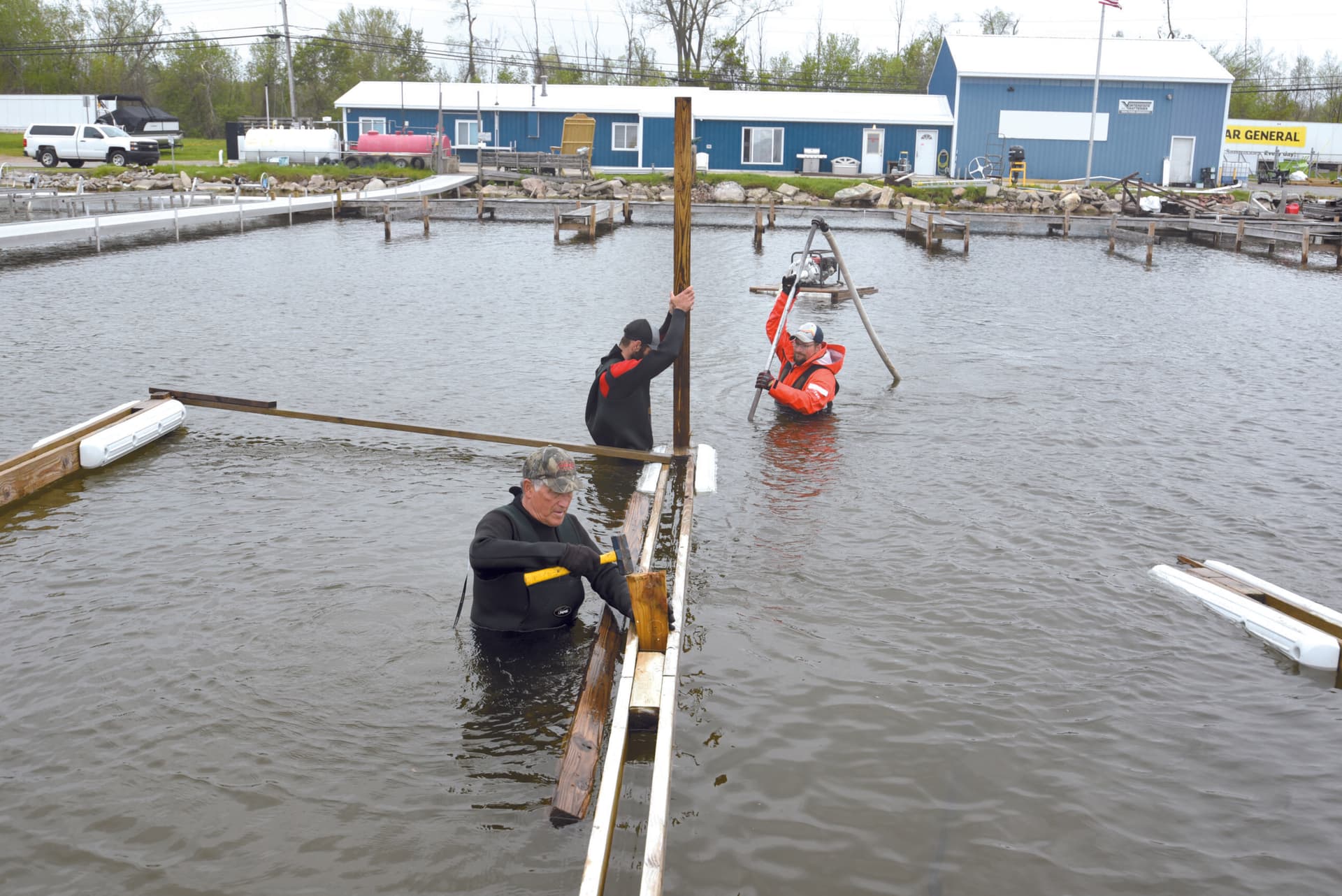 High water levels lead to delayed start of summer boating season