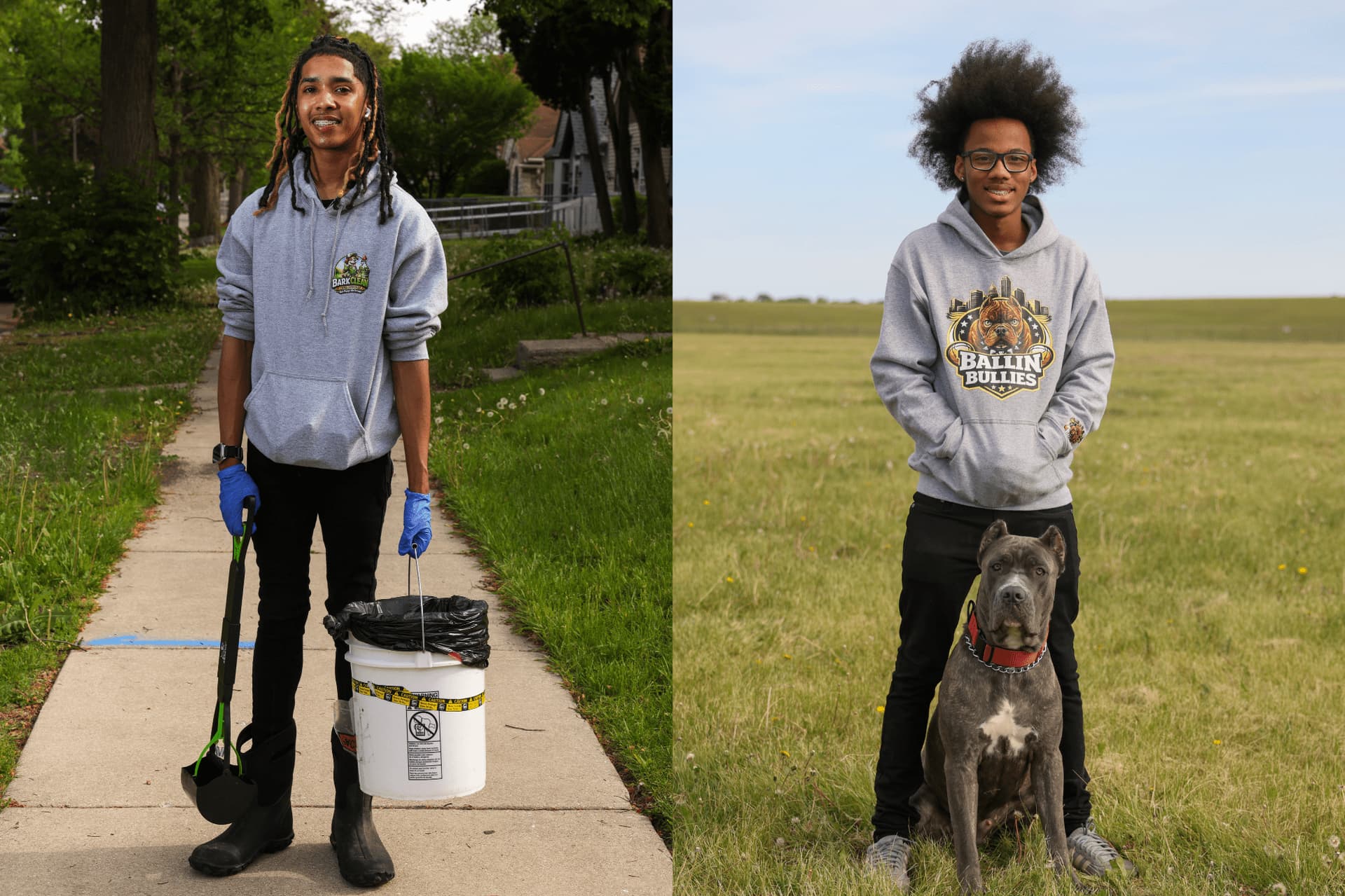Meet two teen friends who started their own affordable pet care businesses in Milwaukee