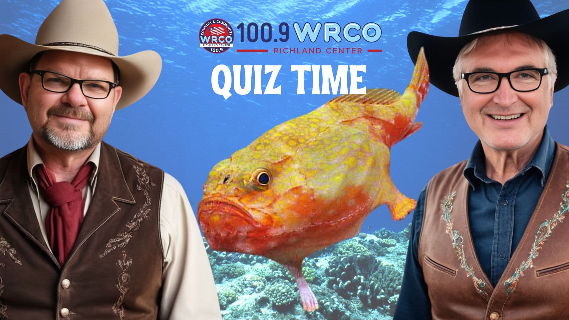 From the Bee Gees to the pink frogmouth fish, it’s quiz day!