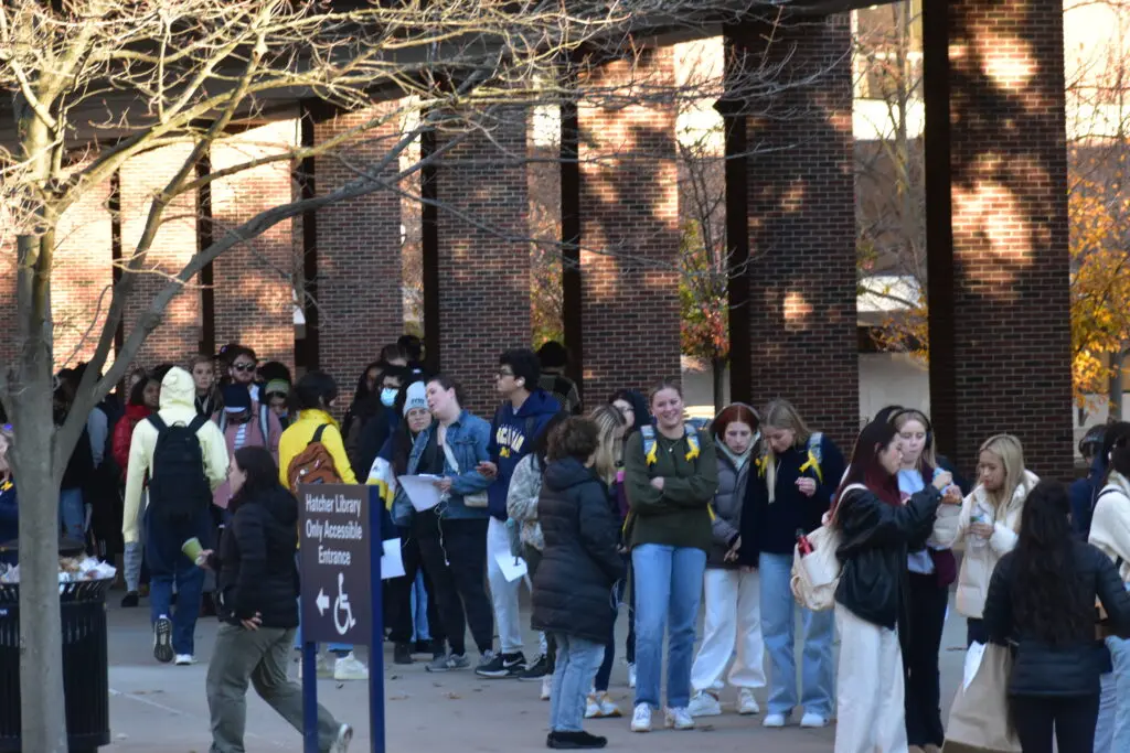 At the center of Michigan’s strong voter turnout: How college campuses engage students