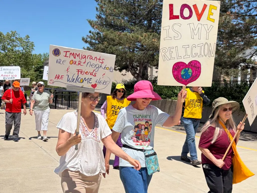 Faith leaders rally at Michigan Capitol to defend immigrants’ dignity and humanity