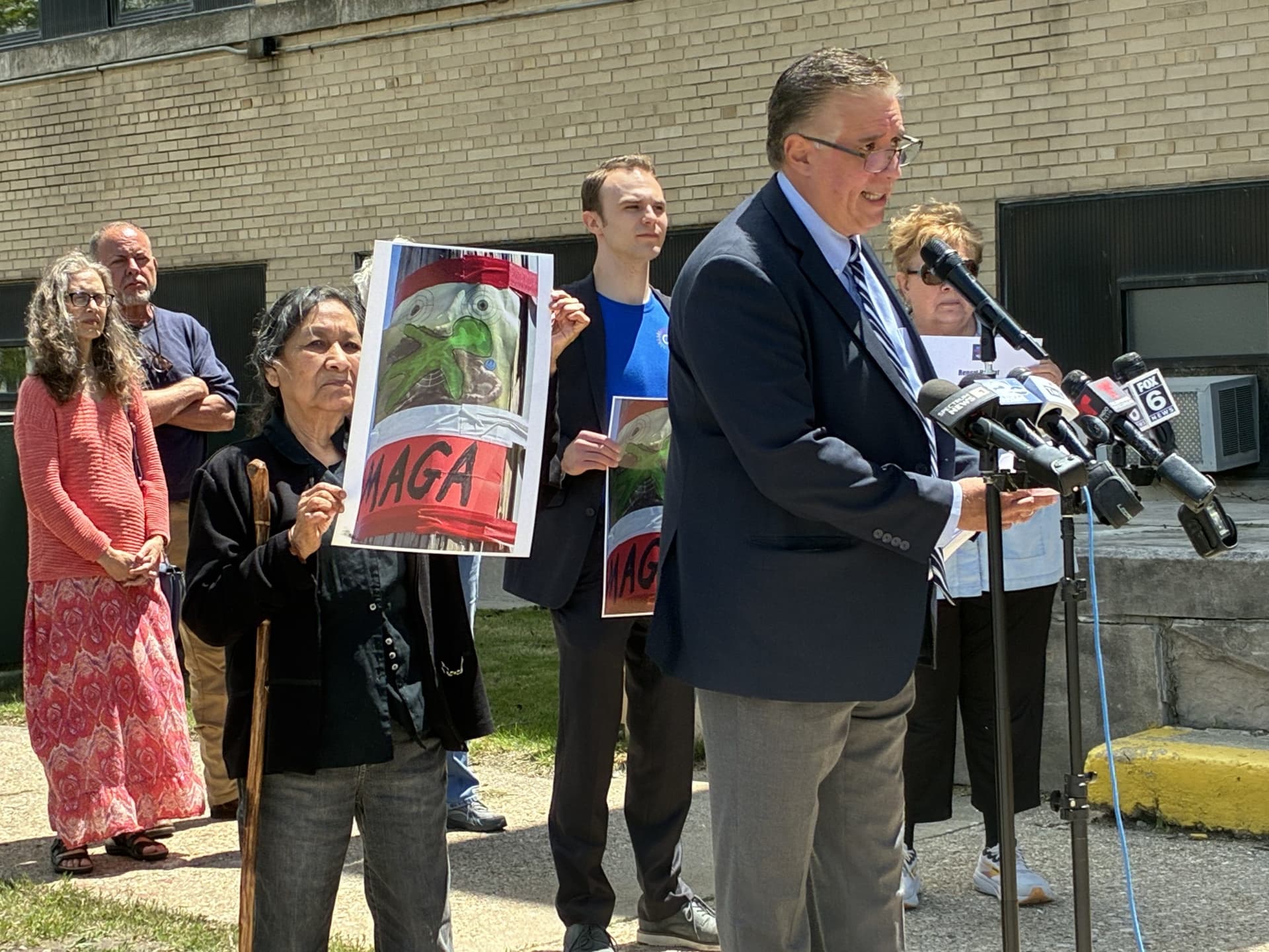 Anti-immigrant posters found across Kenosha, police and FBI investigating