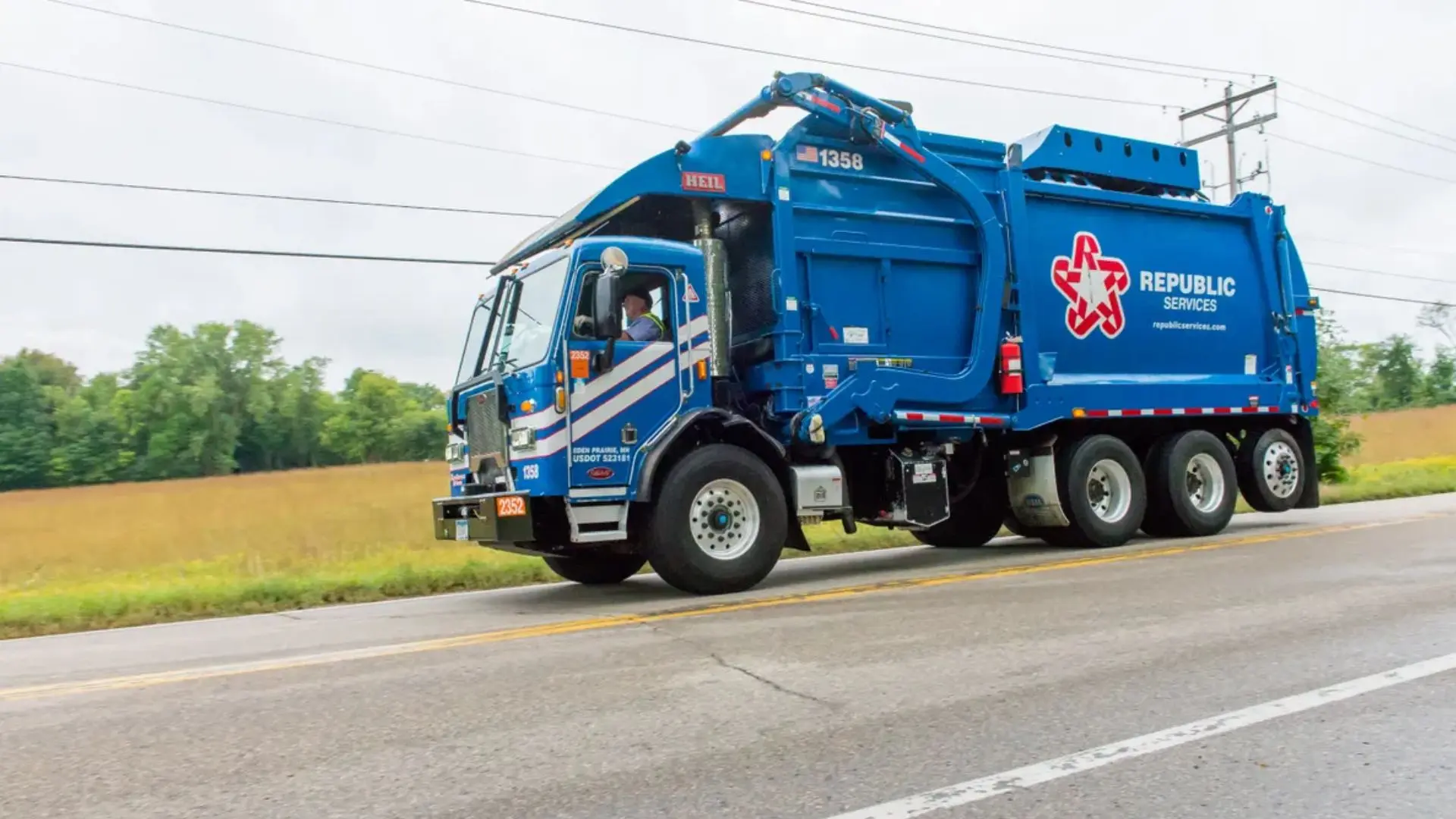 Town of Richland trash and recycling route adjustment