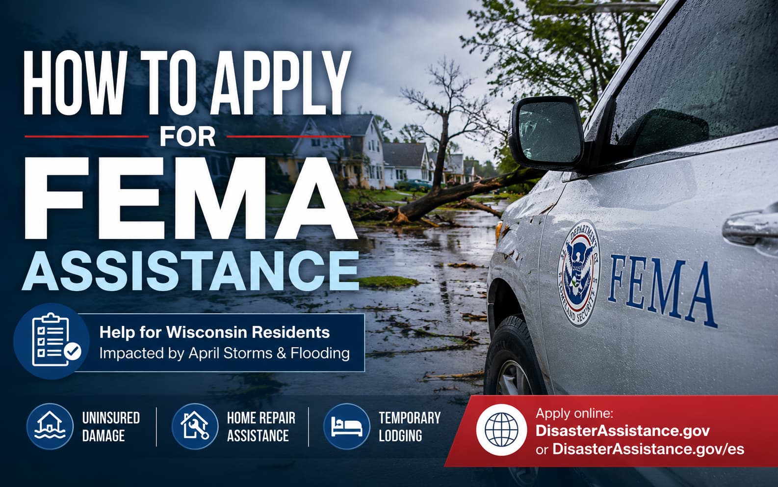 How to Apply for FEMA Assistance