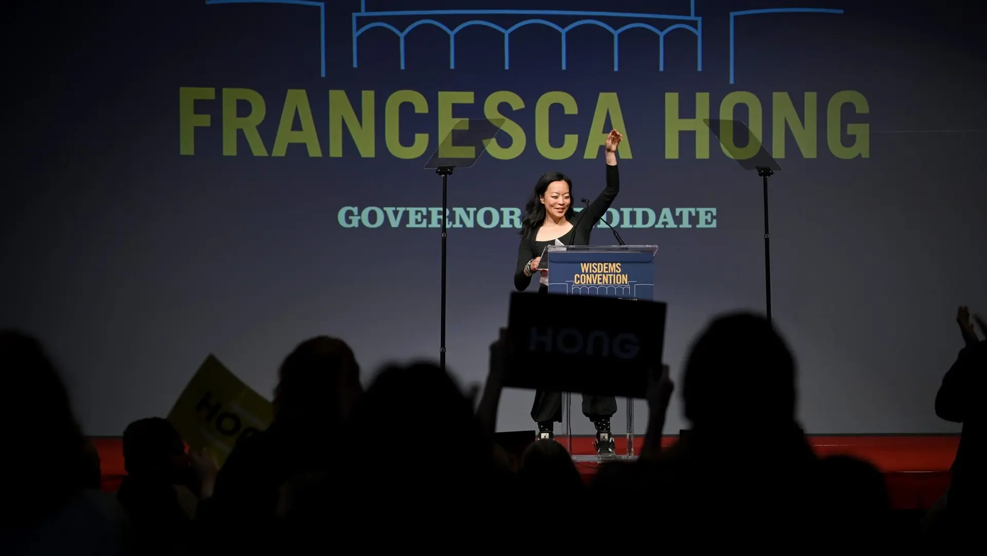 Francesca Hong says fundraising shows she has the people-powered campaign