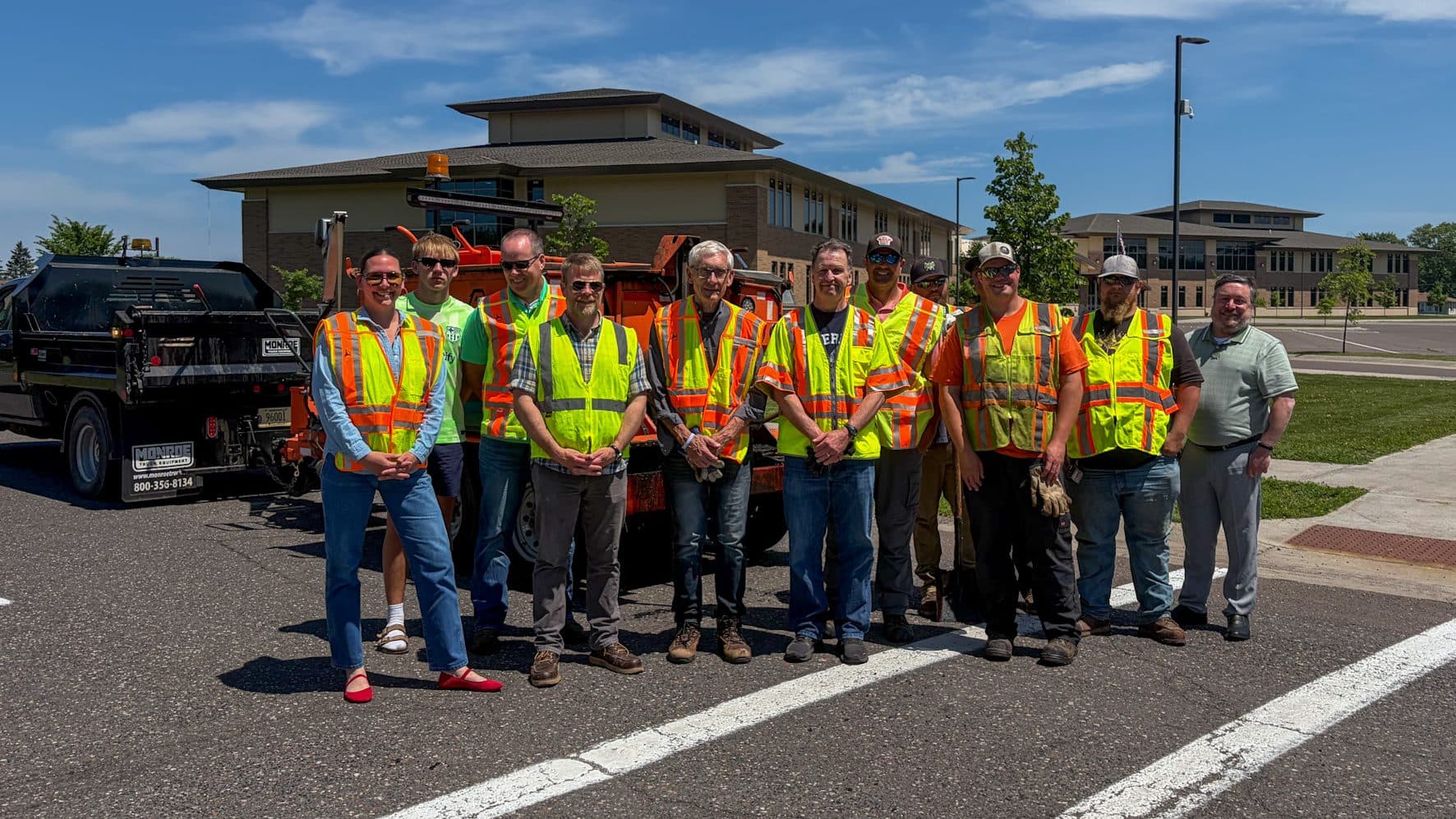 Gov. Tony Evers visits Superior for ‘Pothole Patrol’ tour
