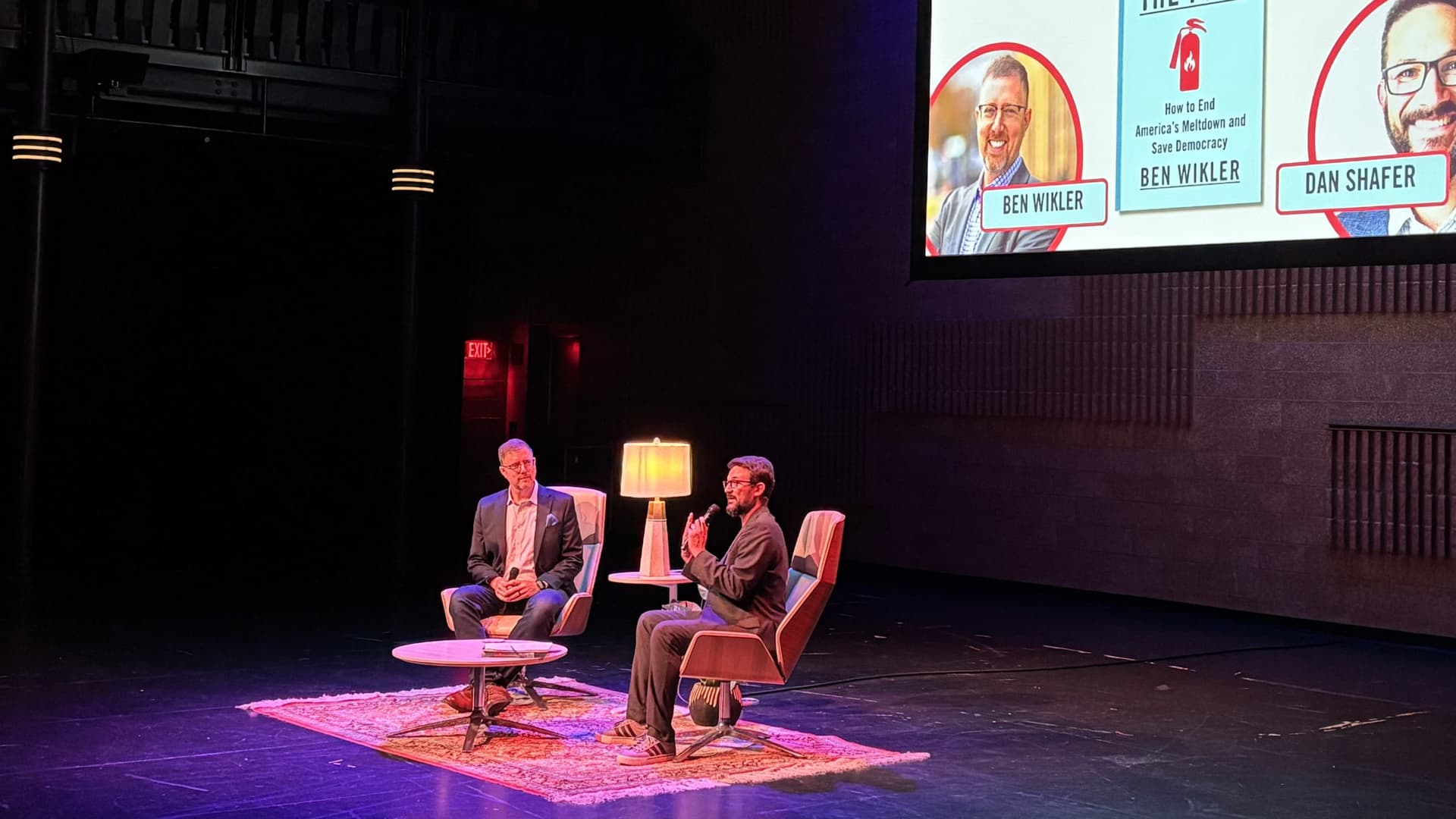 Wikler Talks Organizing, Affordability in Eau Claire Book Tour Stop