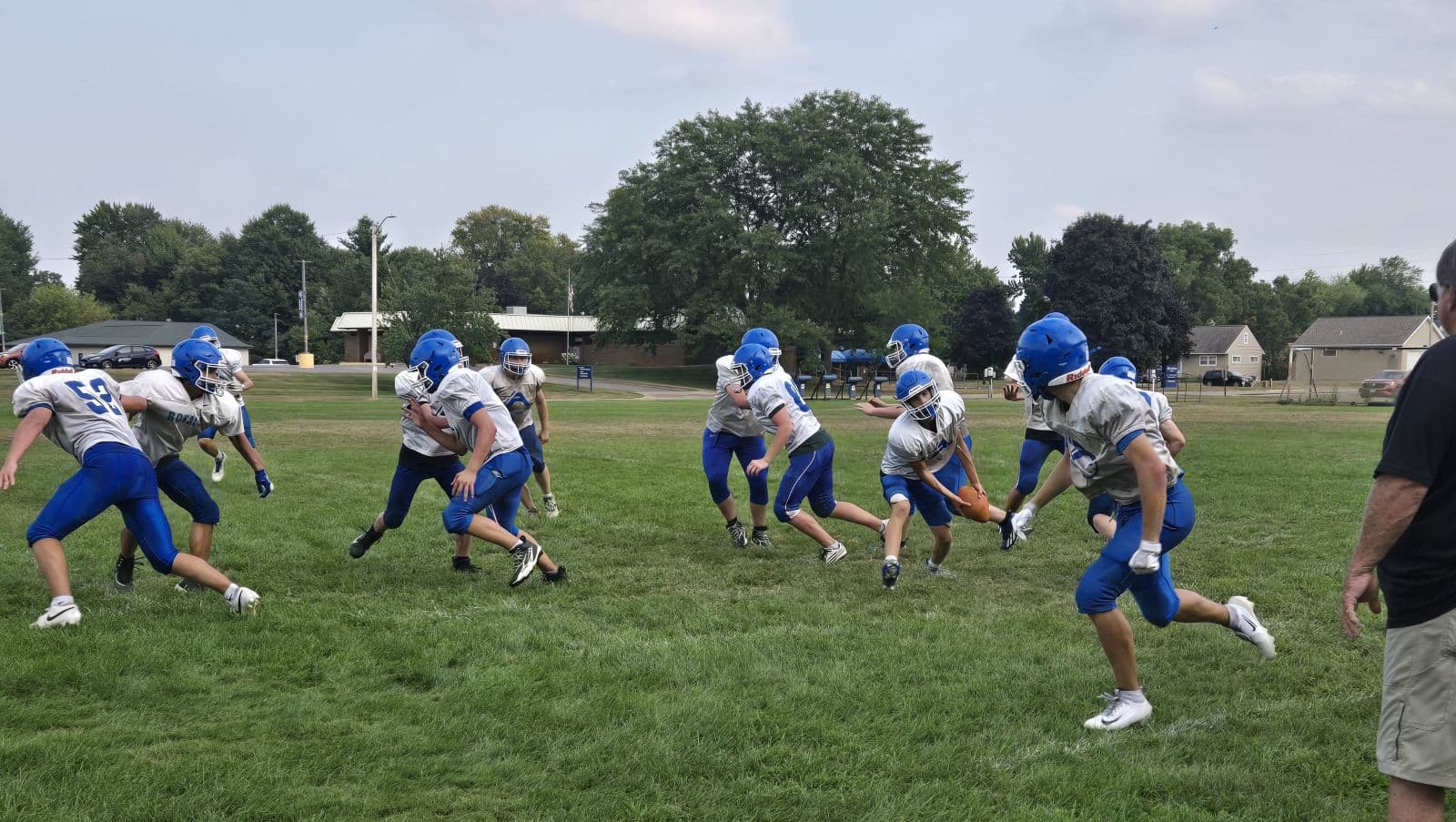 High School Football plays first games