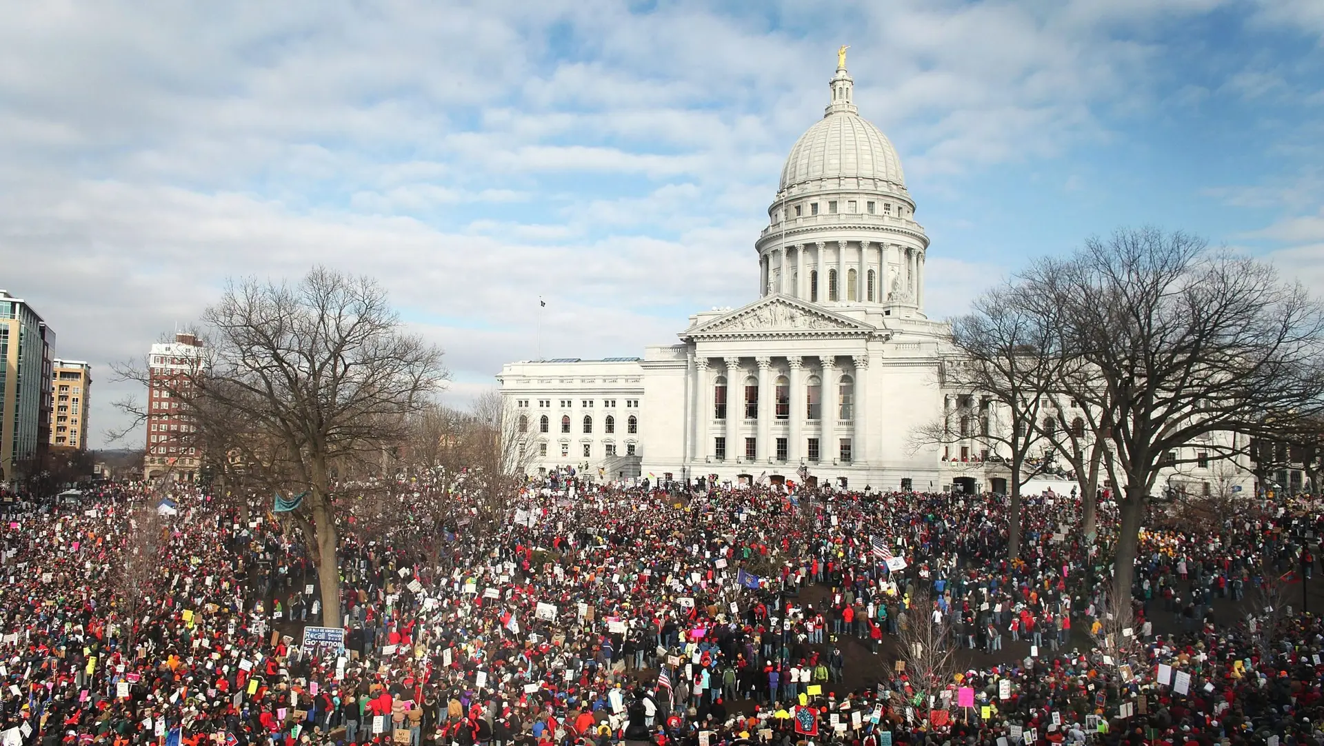 From Wisconsin to D.C., Tiffany has pushed the anti-union agenda from the start