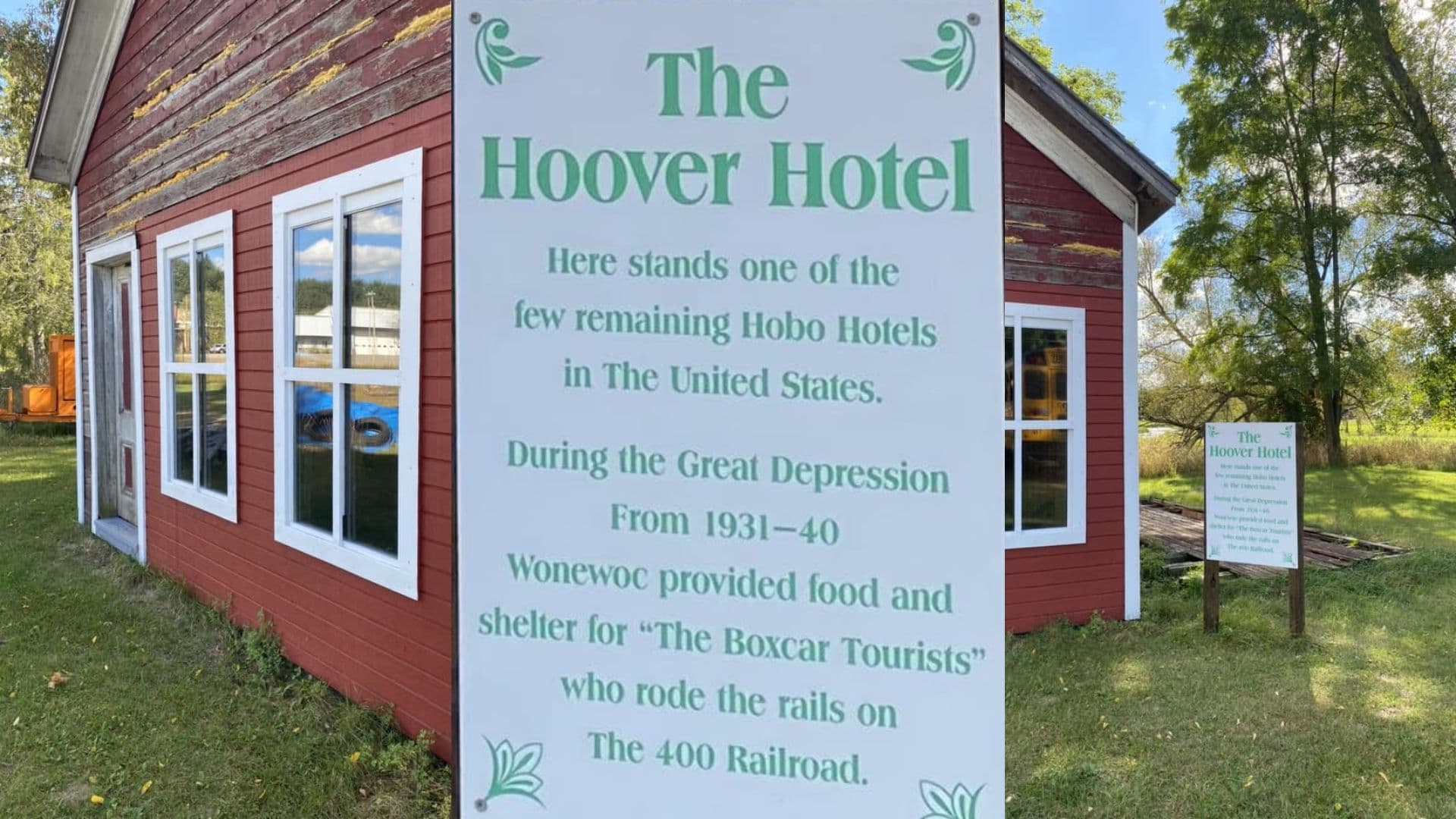 Moving of the Historic Hoover “Hobo” Hotel to take place Saturday