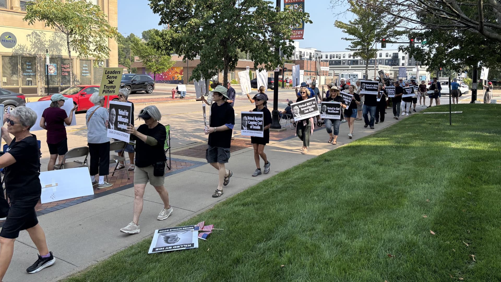 Chippewa Valley Residents Join Statewide Protest After Primary