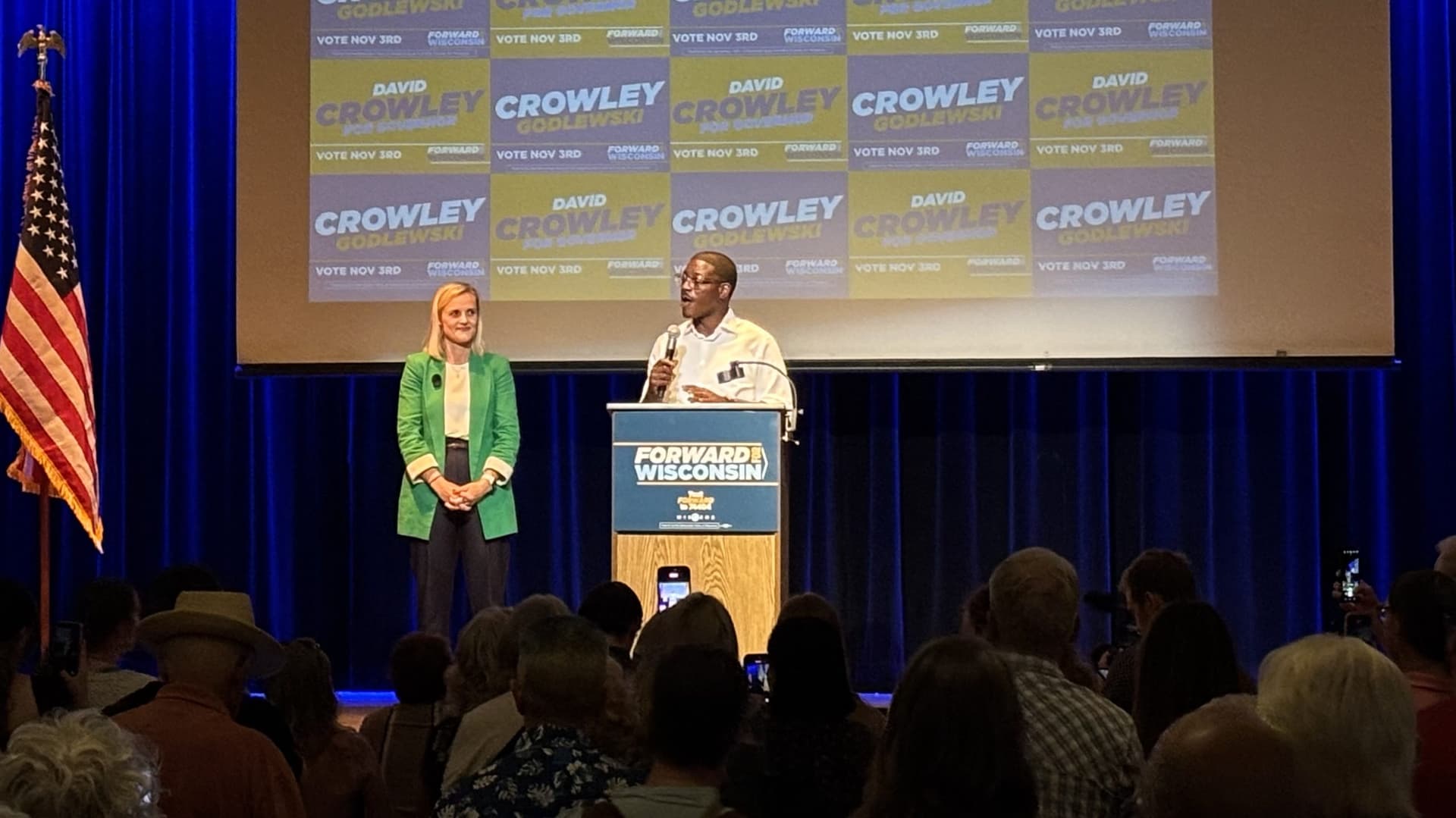 Crowley Visits Eau Claire on Democratic Statewide Unity Tour