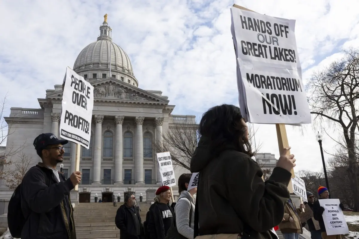 Data centers take center stage in Wisconsin governor’s race
