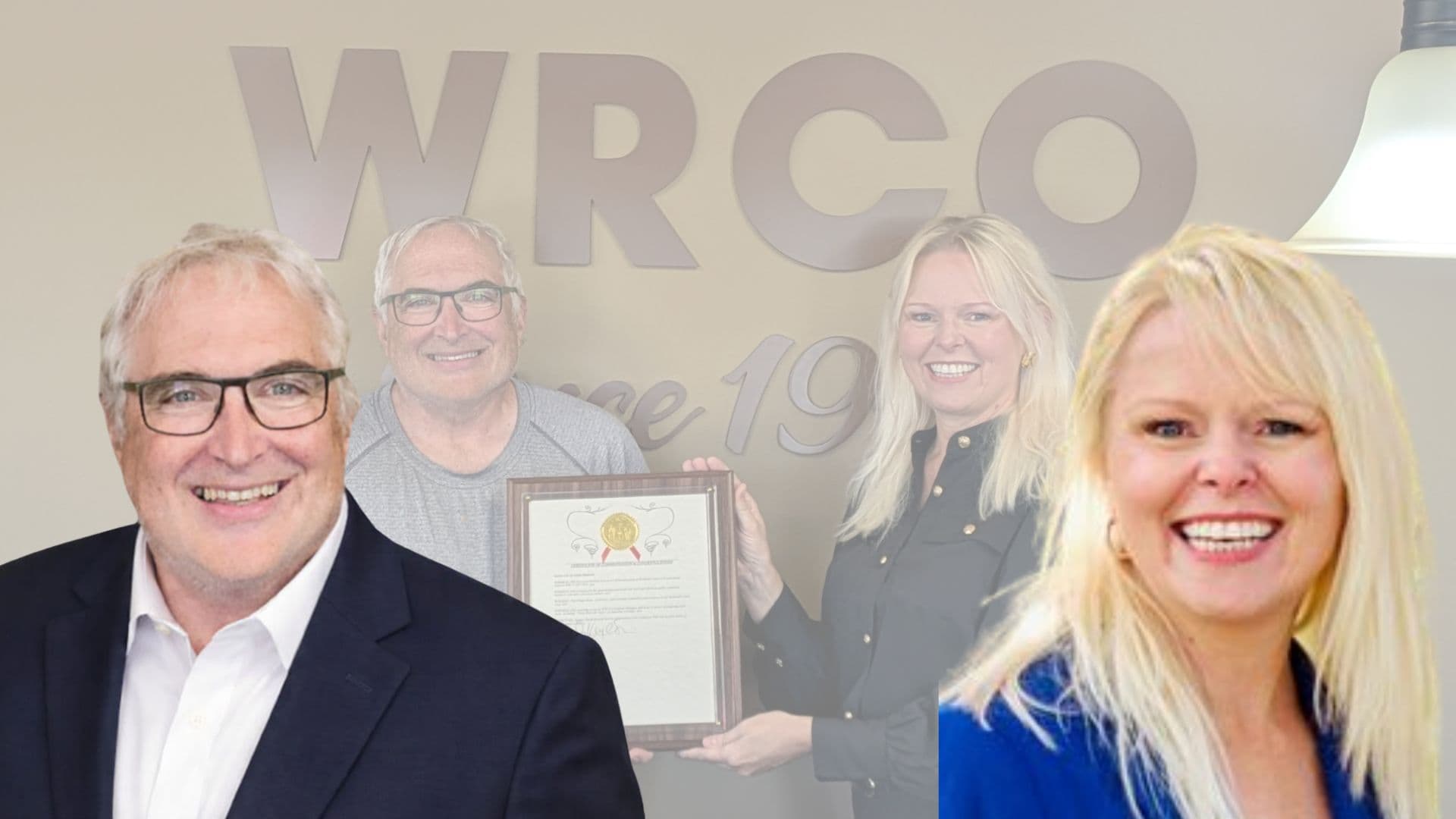 WRCO’s Phil Nee awarded “Certificate of Commendation and Congratulations” from State Senator Sarah Keyeski on Thursday