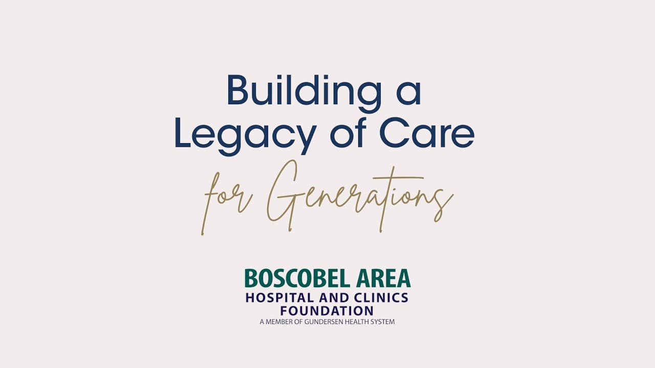 Boscobel Area Hospital and Clinics Foundation is proud to announce its sixth annual Legacy Event Fundraiser